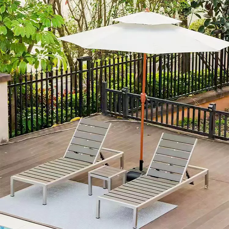 Otel ve Tatil Köyü için Ticari Açık Şezlong